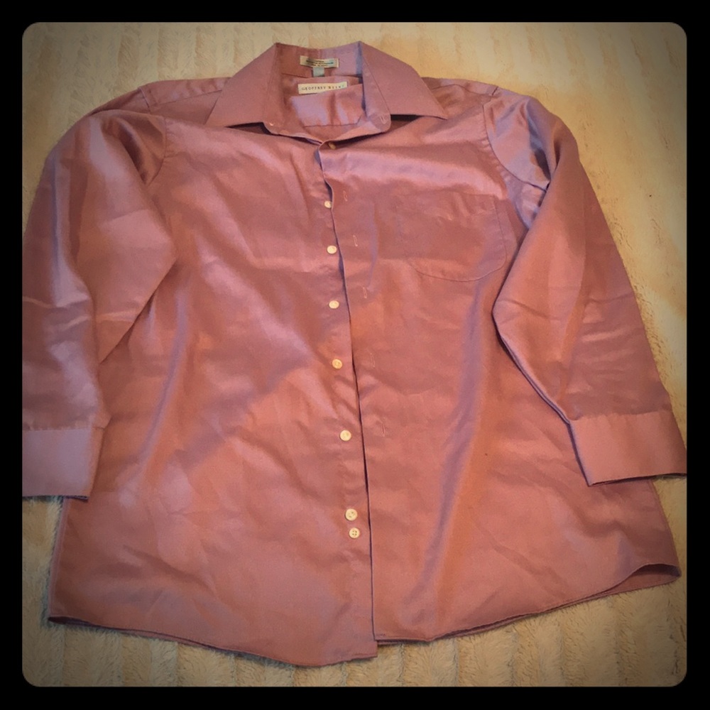 Geoffrey Beene Dress Shirt - Med 32/33